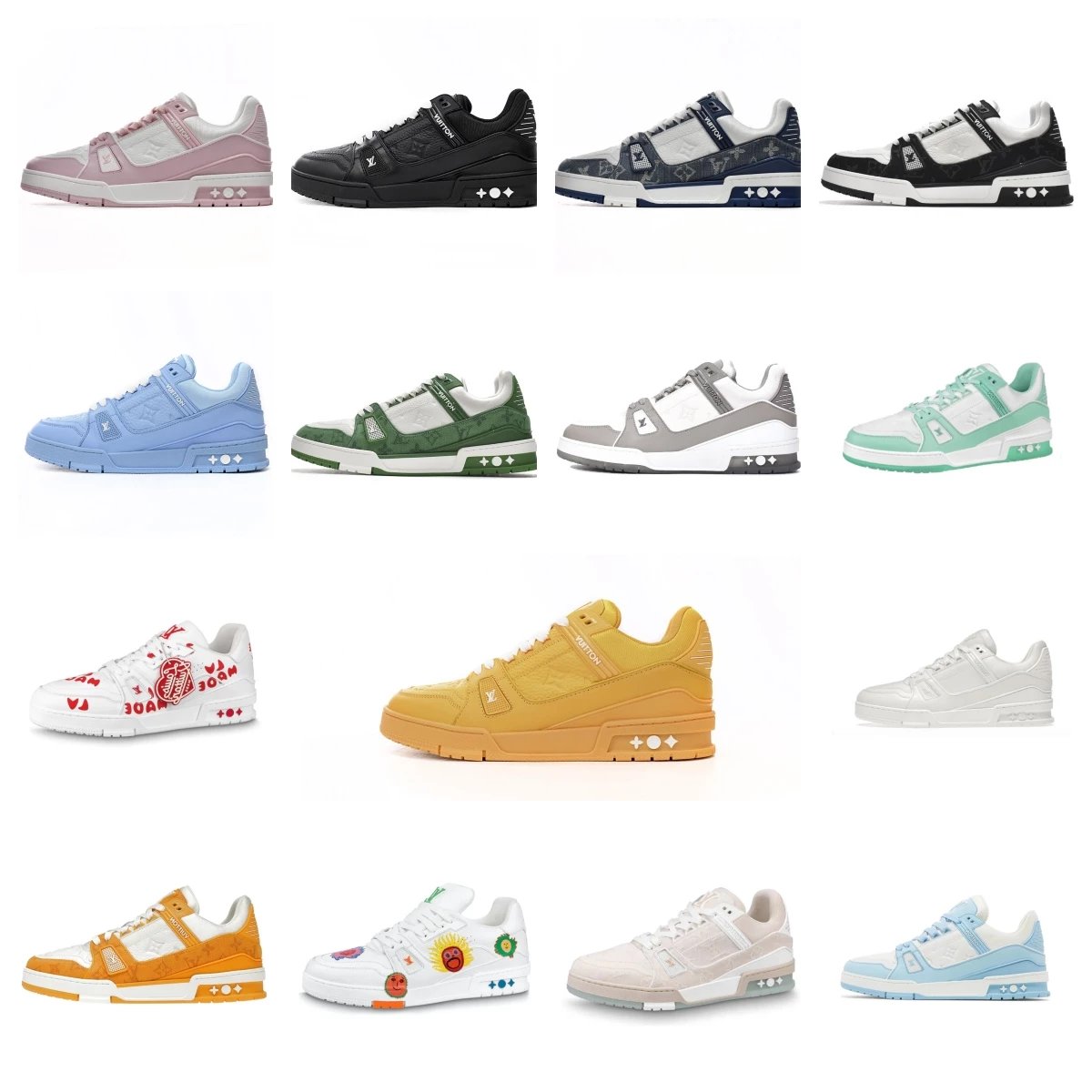 Louis Vuitton Multi-Color Low 