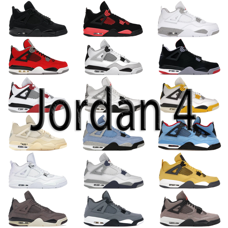 Jordan 4 Sneakers in Various C