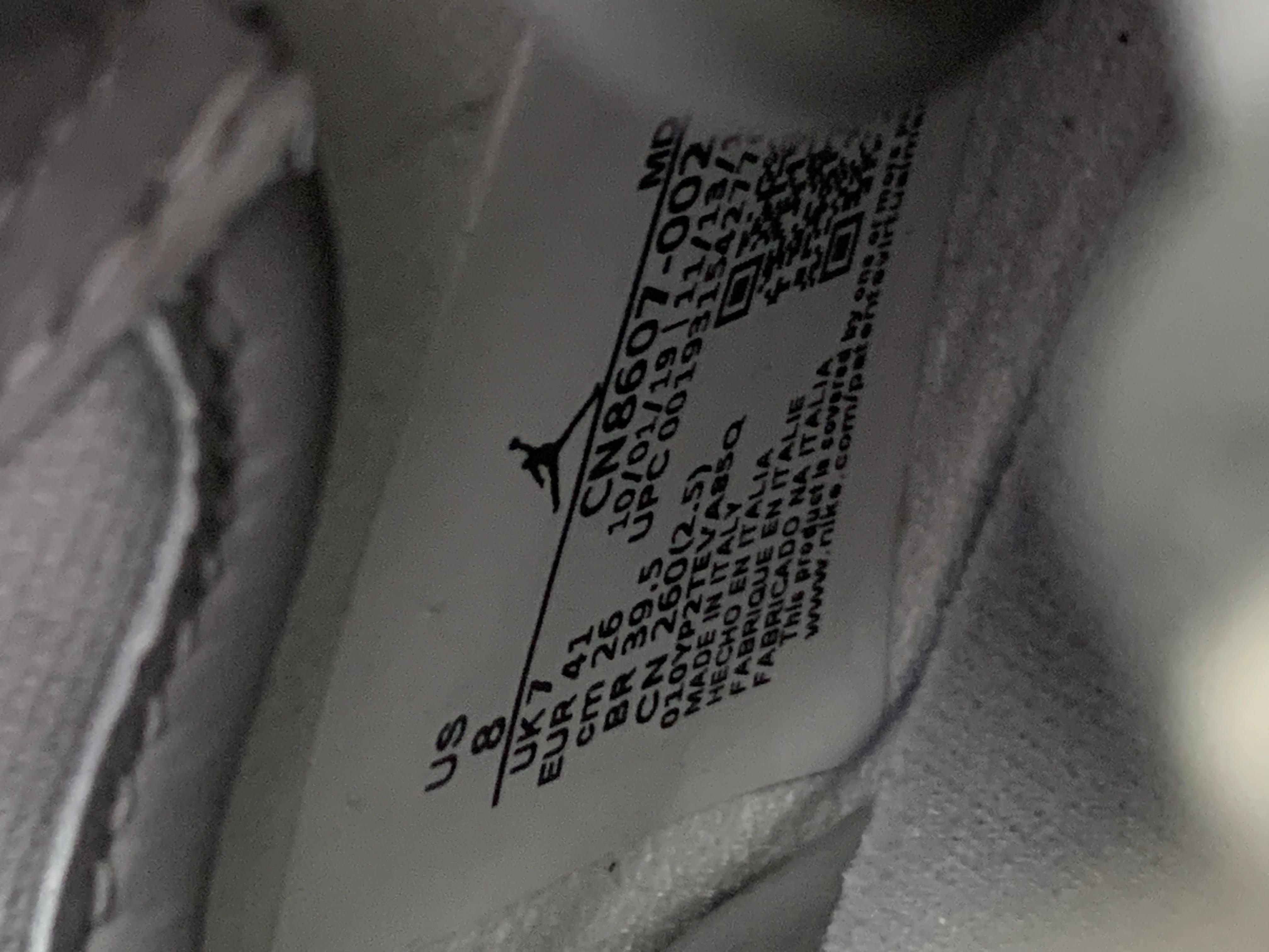 Jordan 1 Low/High Grey Sneakers -7