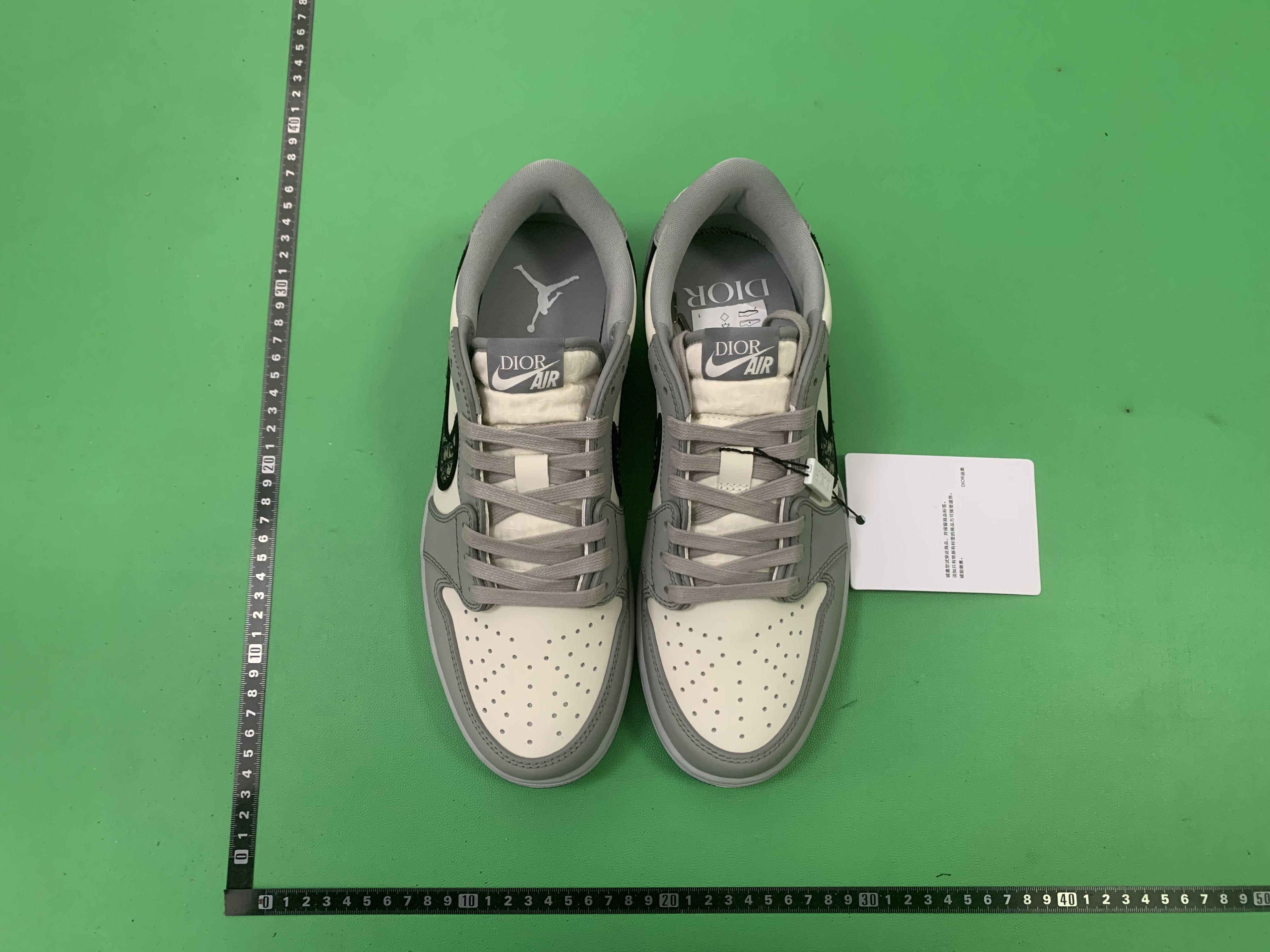 Jordan 1 Low/High Grey Sneakers -8