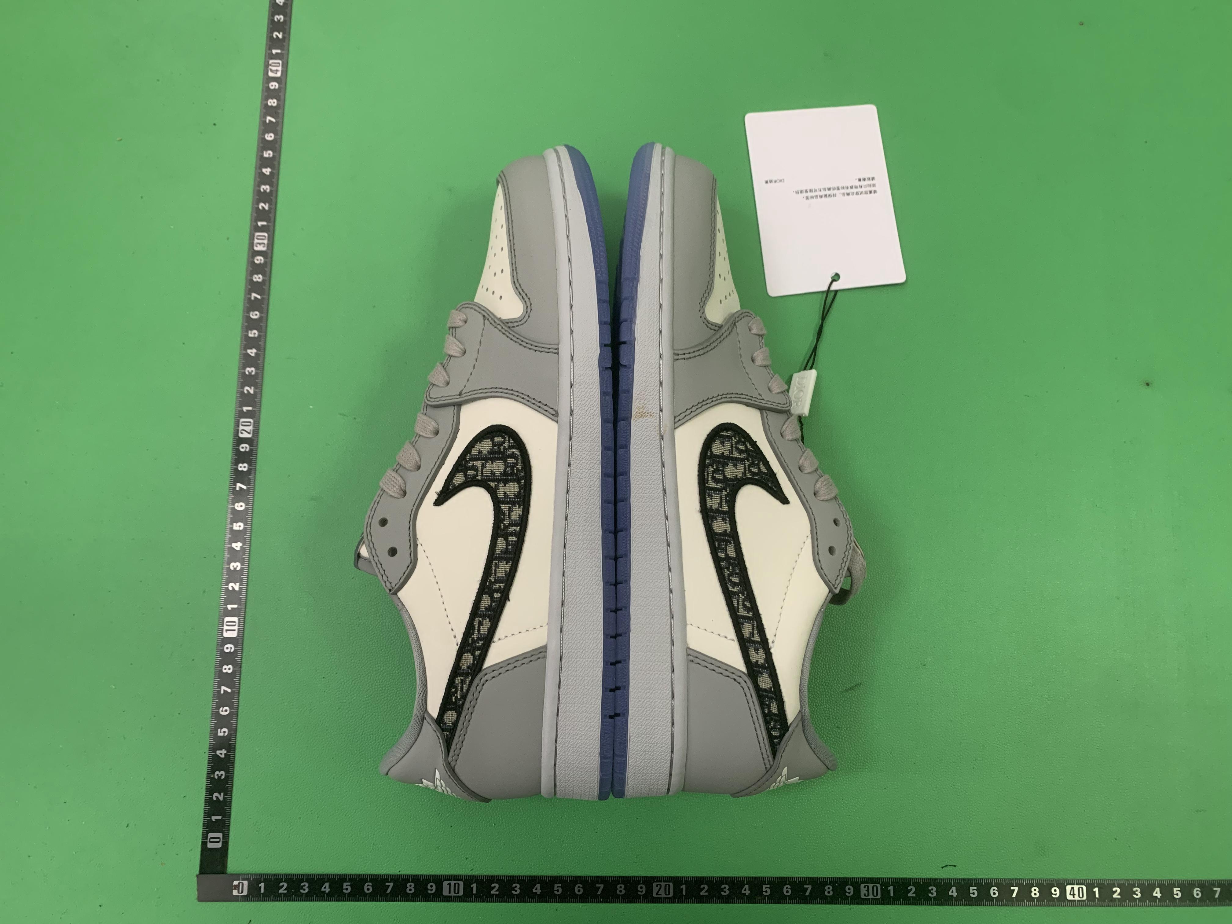 Jordan 1 Low/High Grey Sneakers -10