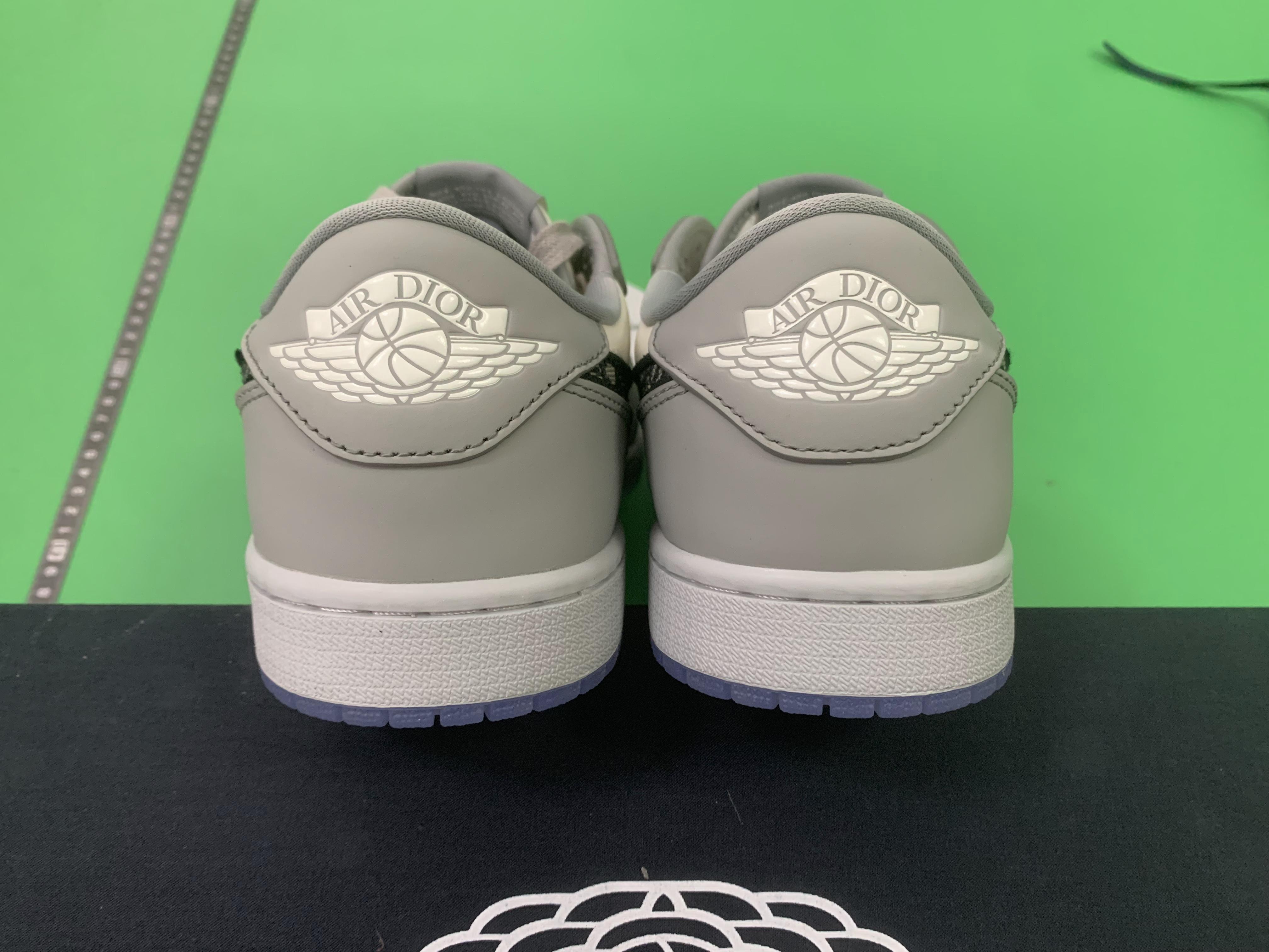 Jordan 1 Low/High Grey Sneakers -12