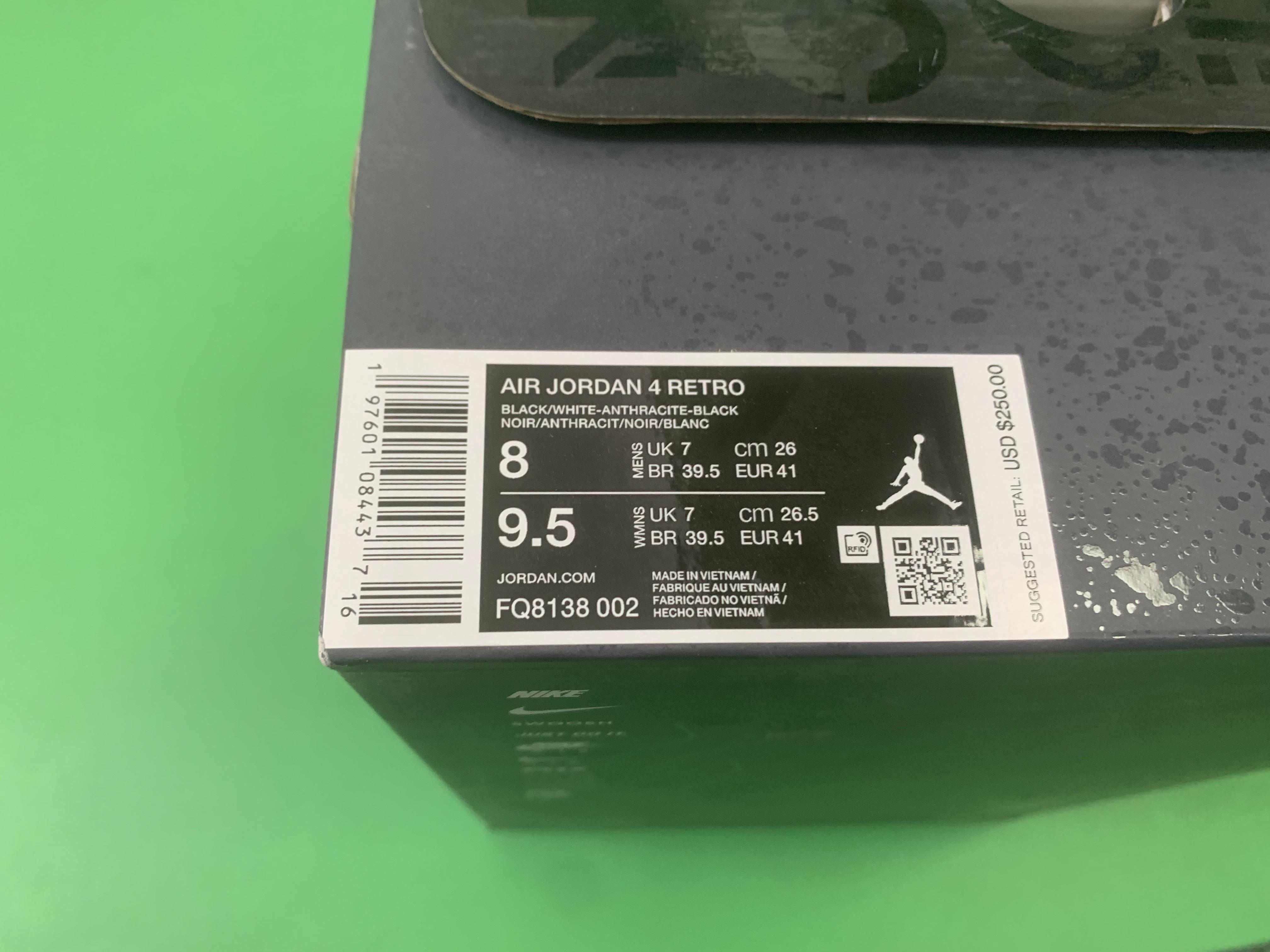 Air Jordan 4 Retro Sneakers in Various Colors -7