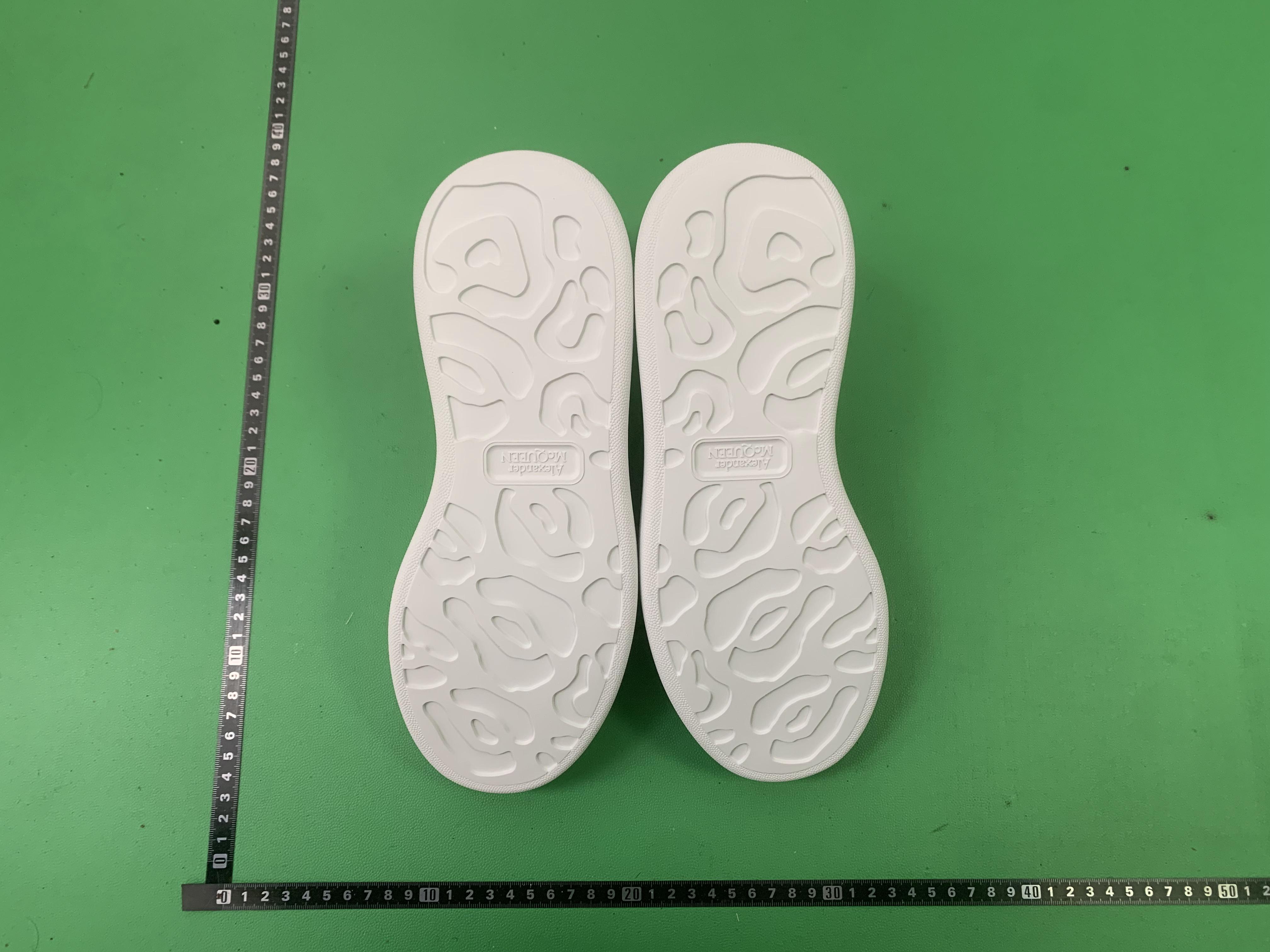 Alexander McQueen White Sneakers with Color Accents -2