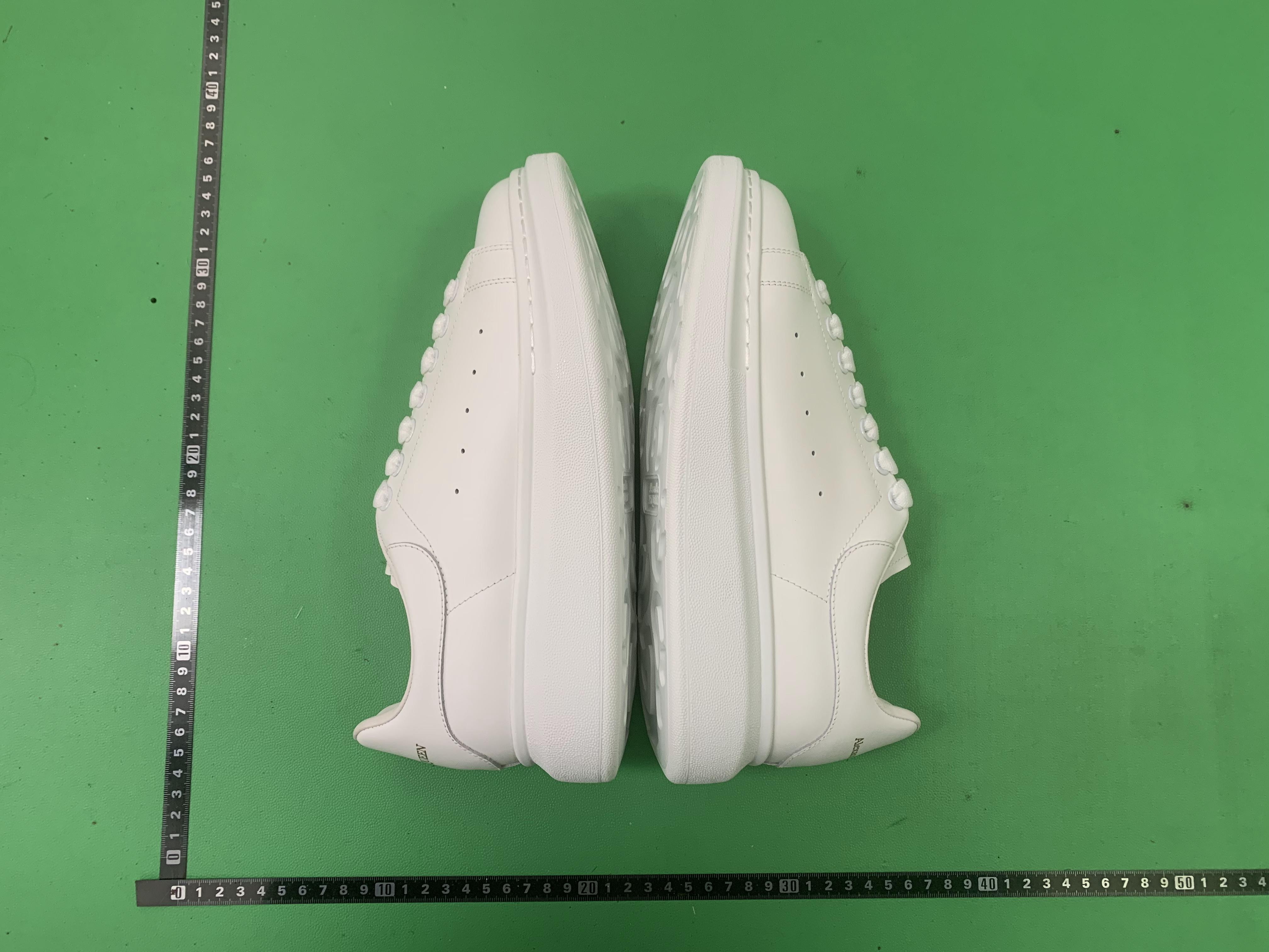 Alexander McQueen White Sneakers with Color Accents -3