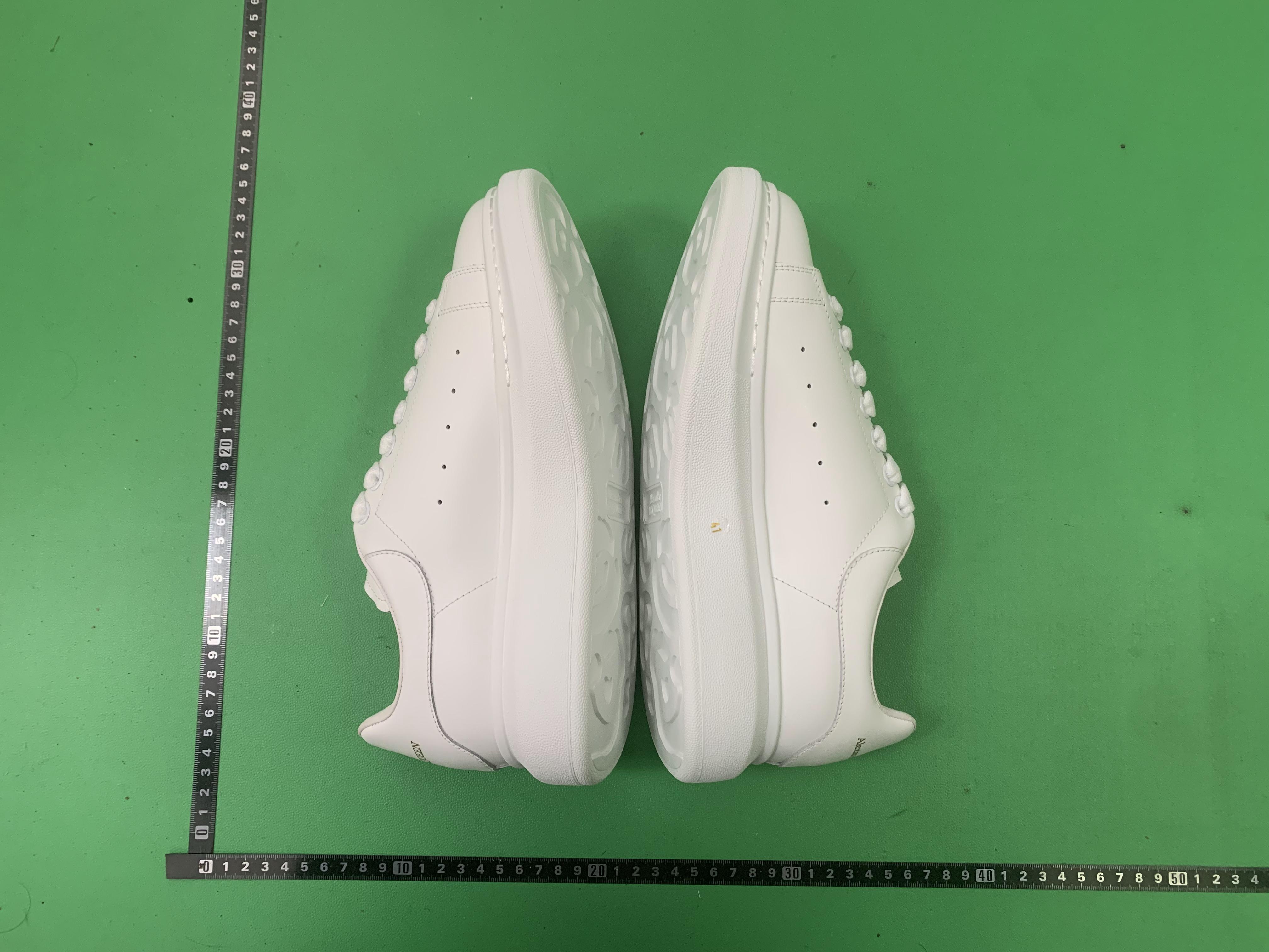 Alexander McQueen White Sneakers with Color Accents -4