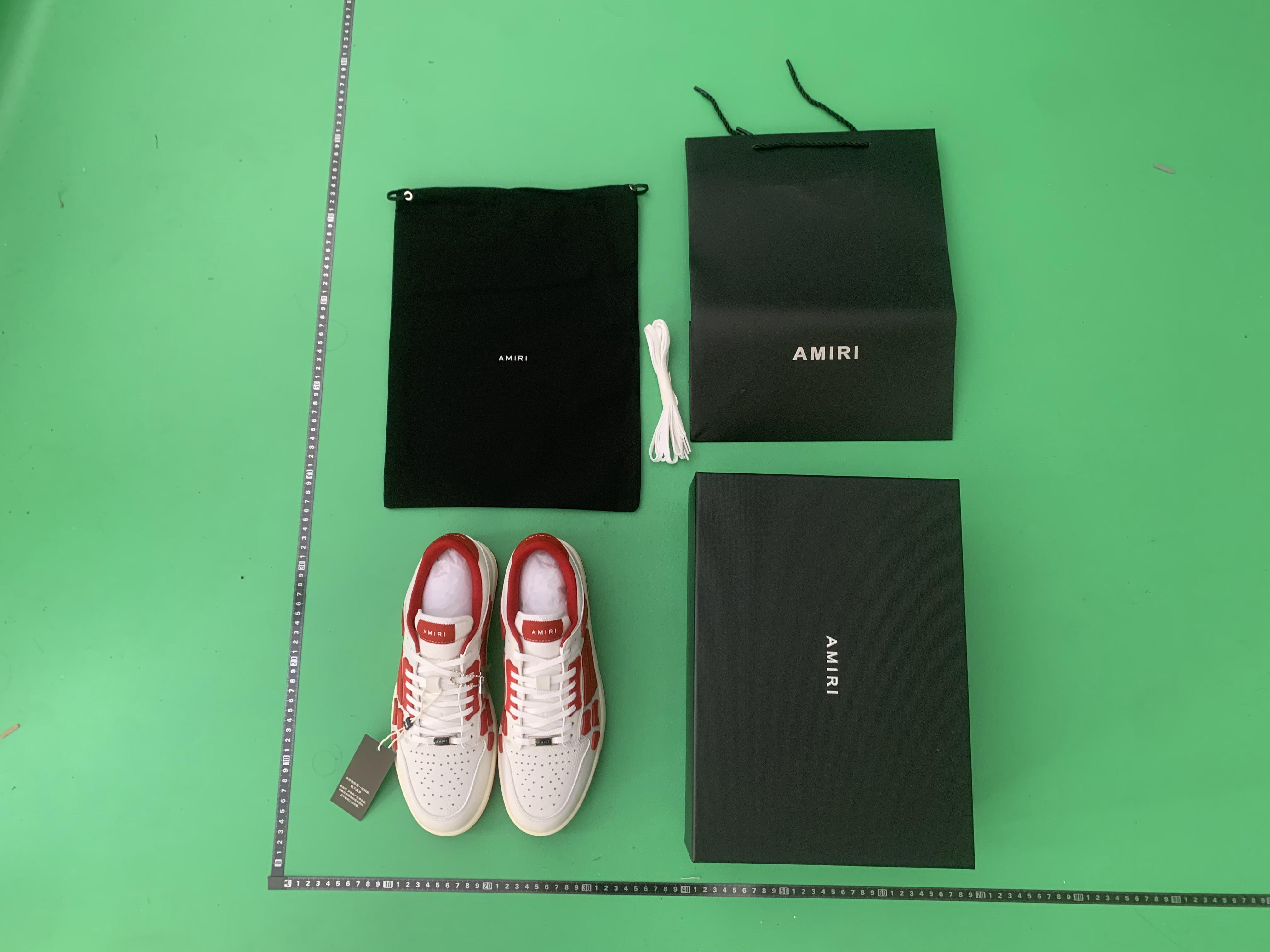 Amiri Skel Top Lo Sneakers -6