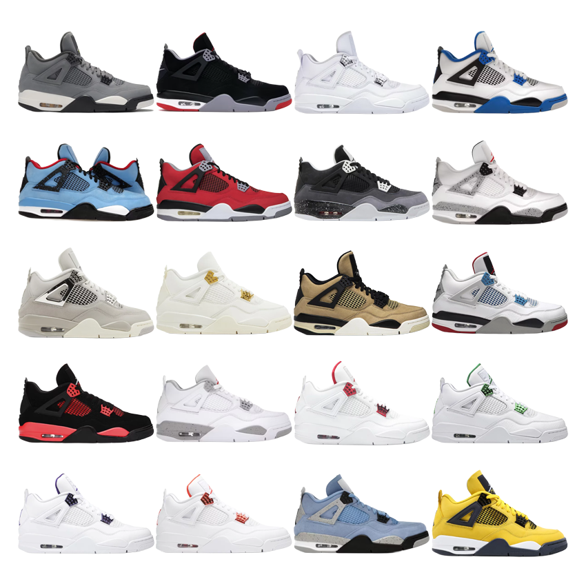 Air Jordan 4 Retro Sneakers in