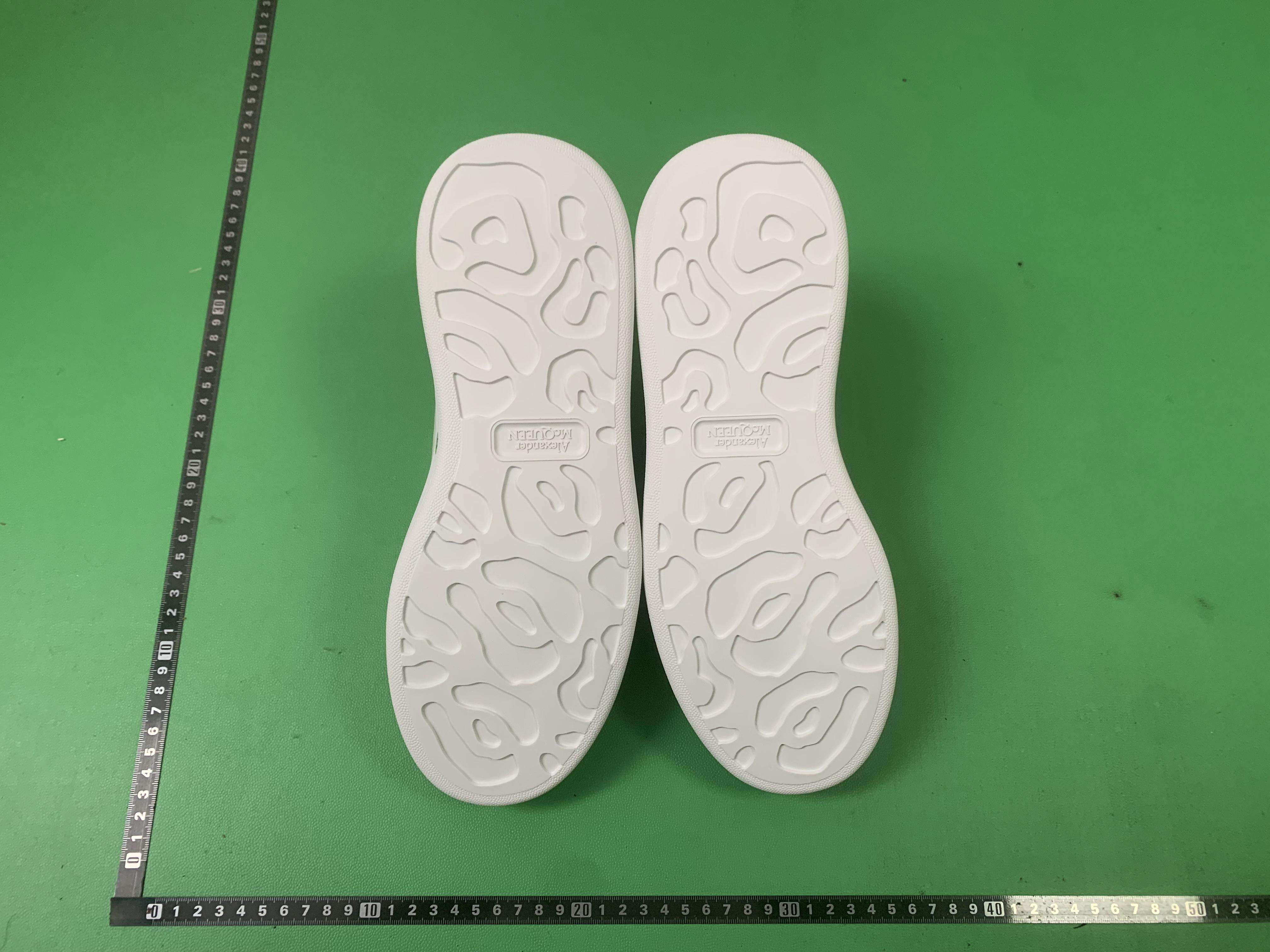 Alexander McQueen White Sneakers with Color Accents -8