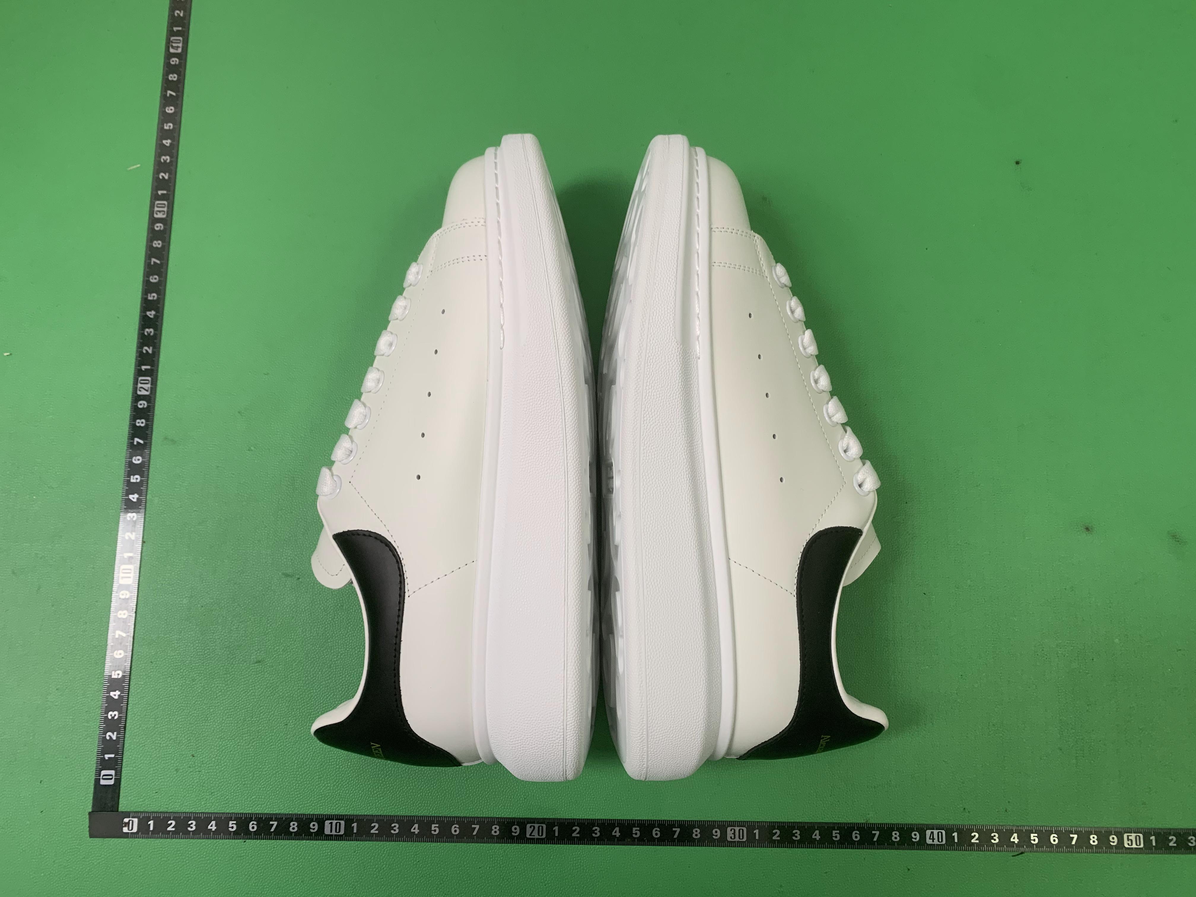 Alexander McQueen White Sneakers with Color Accents -9