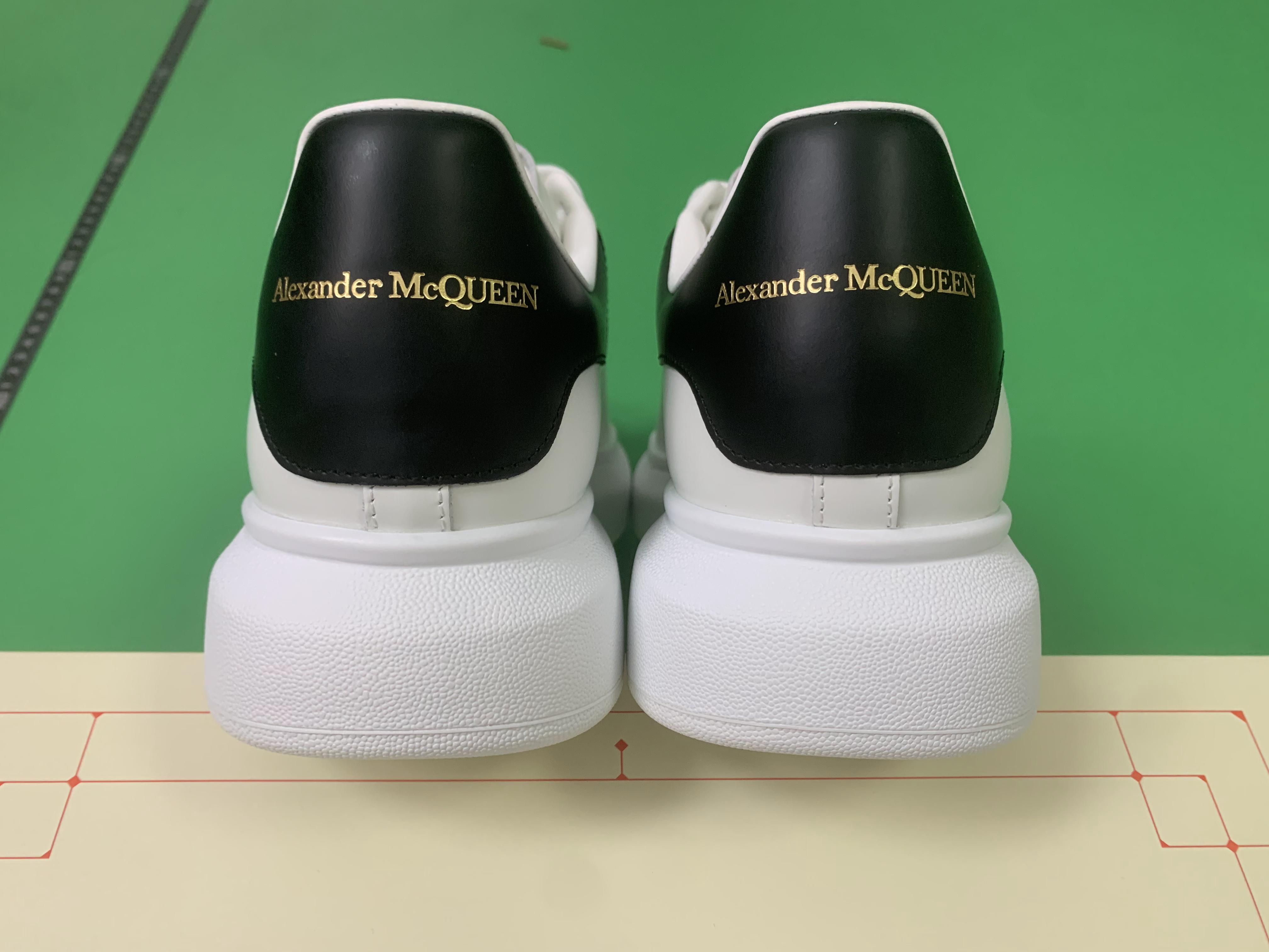 Alexander McQueen White Sneakers with Color Accents -11