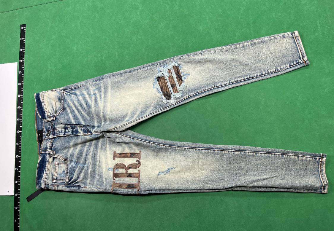 Amiri Men's High-Waist Denim Pants -2