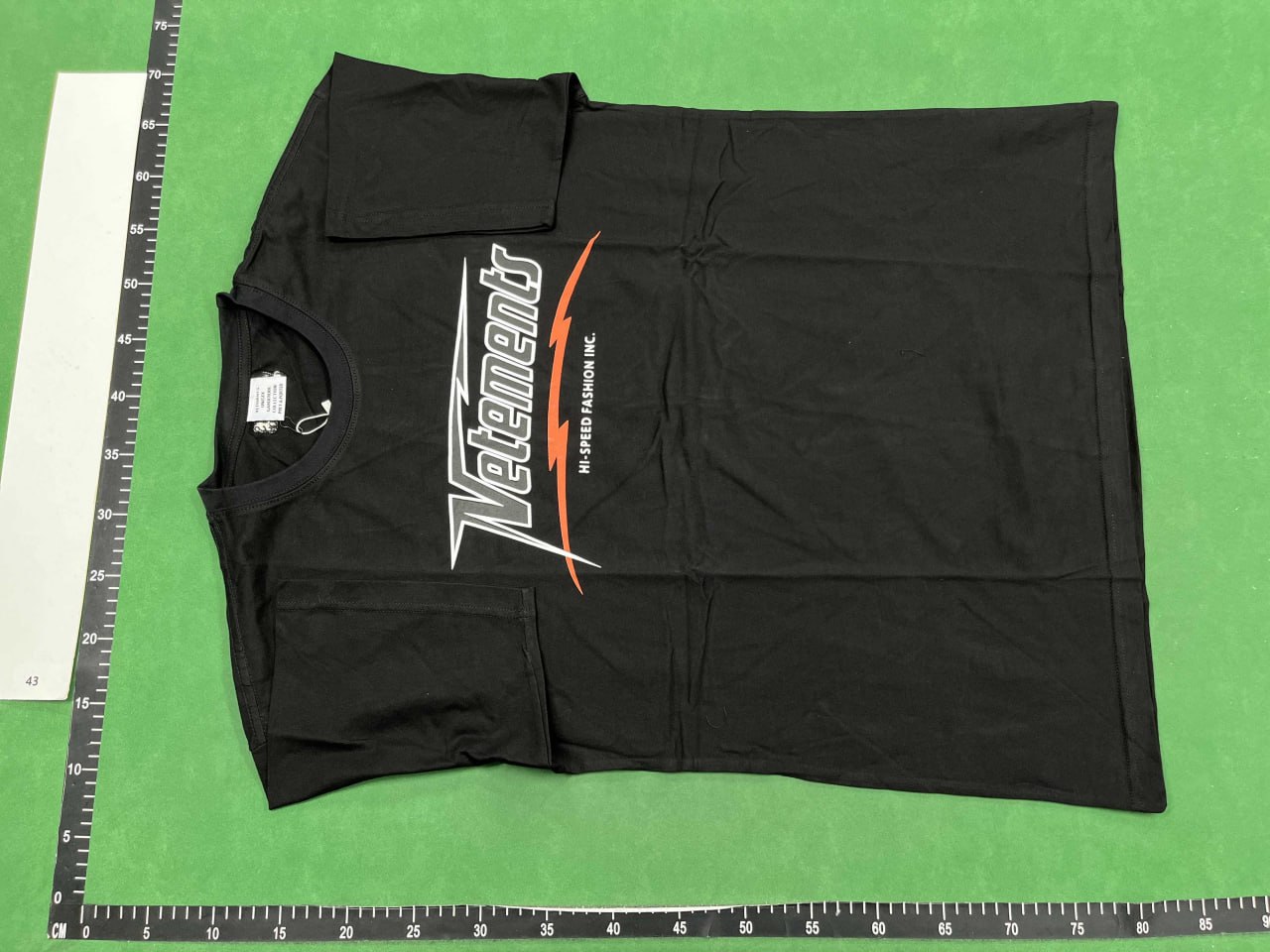 Vetements Logo Print Cotton T-Shirt -1