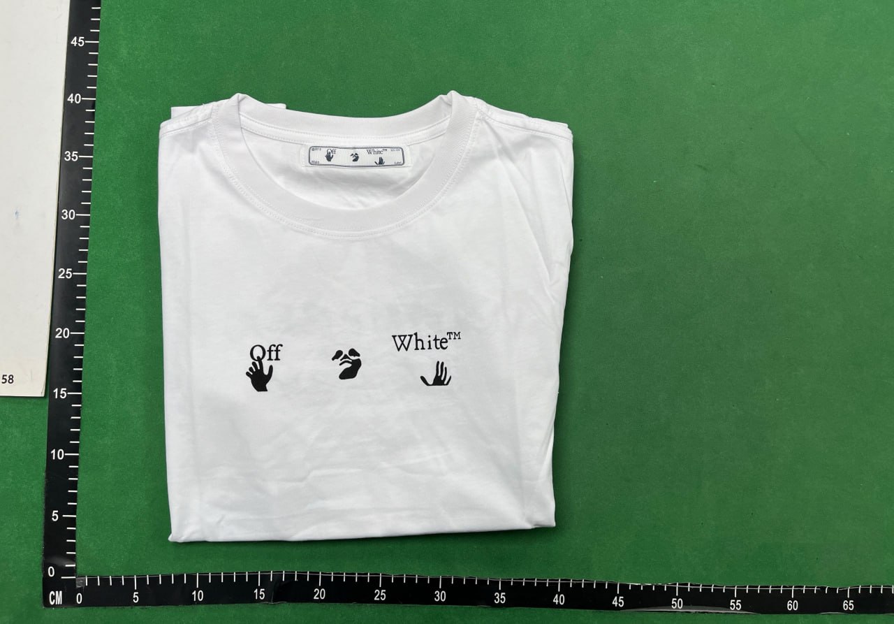 OFF-WHITE Graphic T-Shirt Men's Fashion Apparel -1