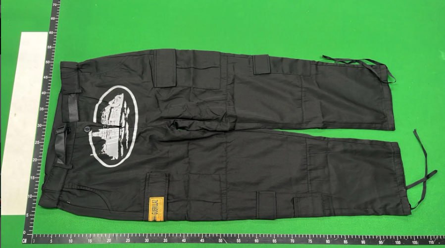 Corteiz Guerillaz Cargos - Woodland Camo Fit -3