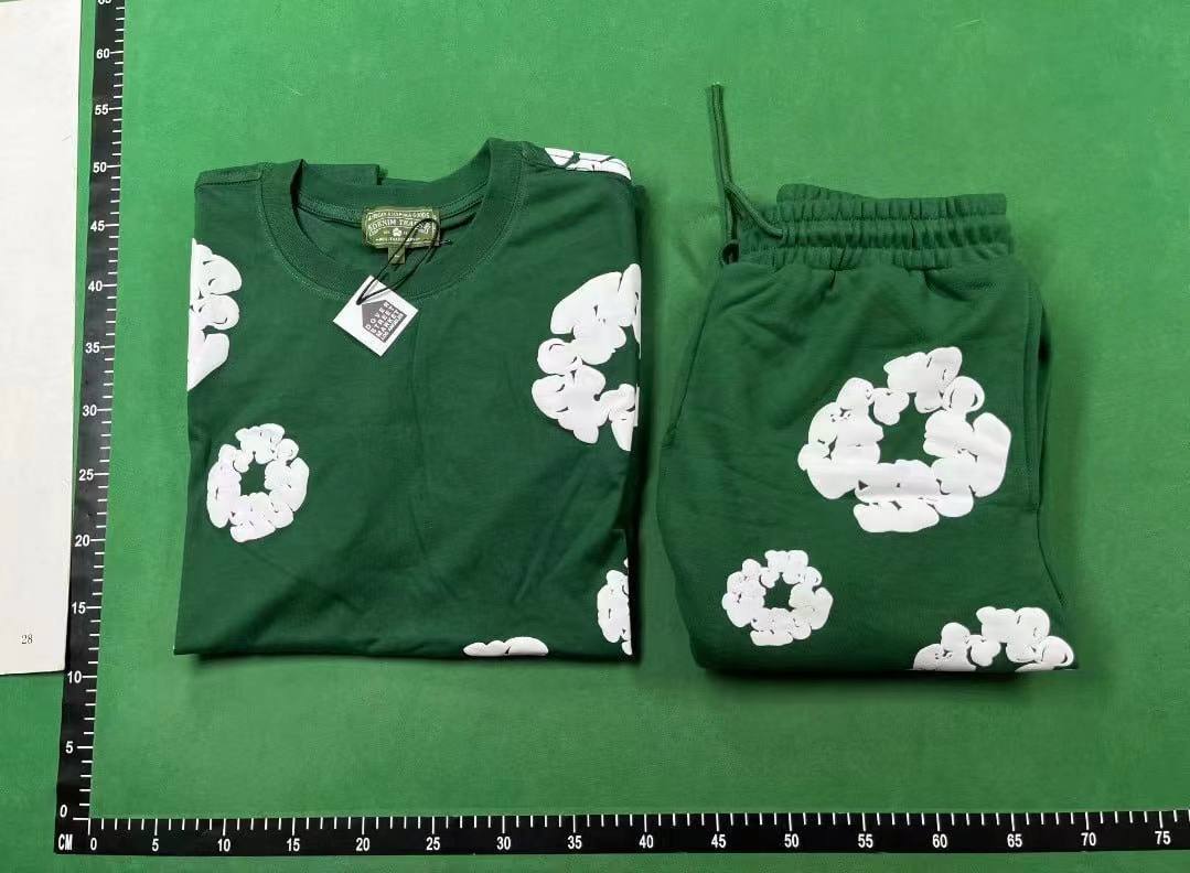 Denim Tears Men's Training Set, Hoodie & Shorts Combo -5