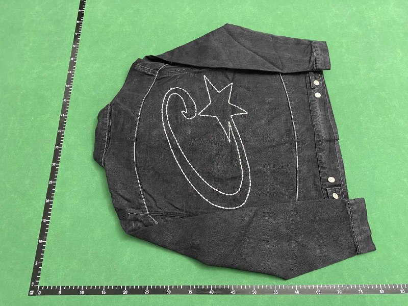 Corteiz C Star Denim Jorts - Trendy & Durable Shorts -5