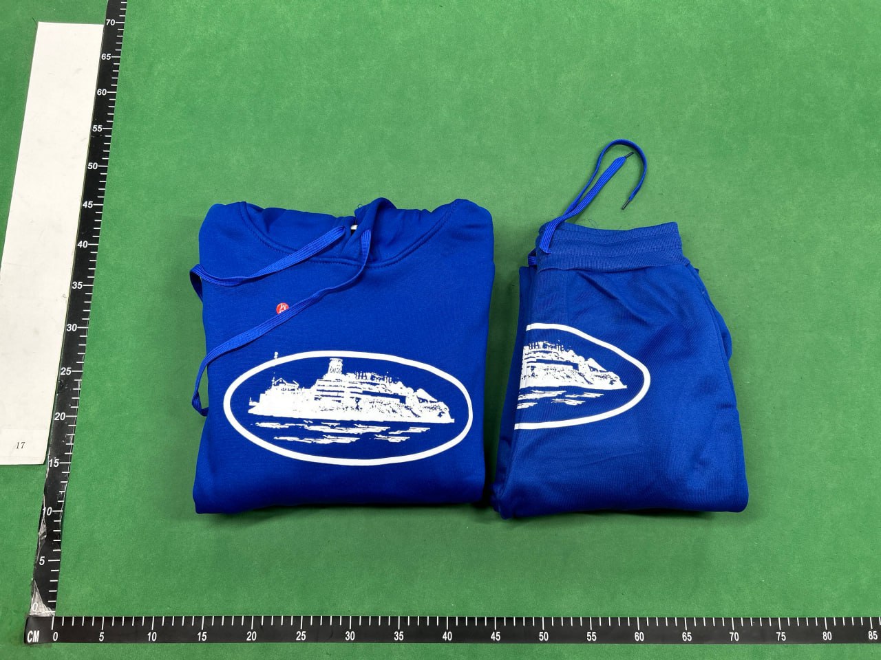 Corteiz Alcatraz Hoodie - Baby Blue Trendy Style -6