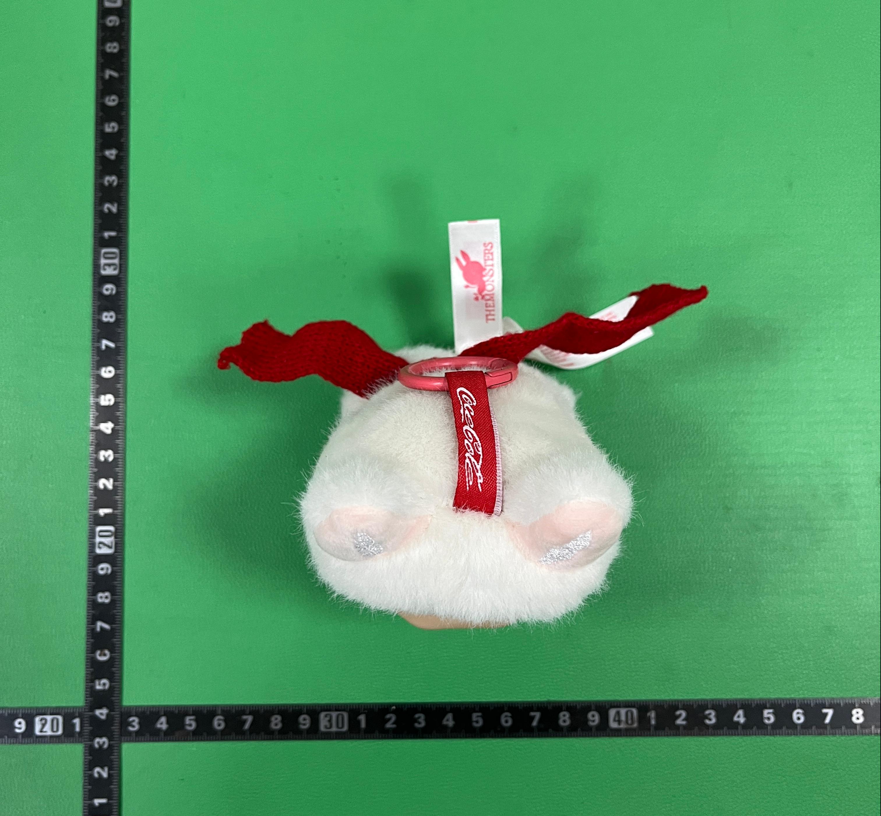 Coca-Cola Labubu Blind Box Plush Toy - Trendy Macaron Doll Pendant, Cute Collectible Figurine -7