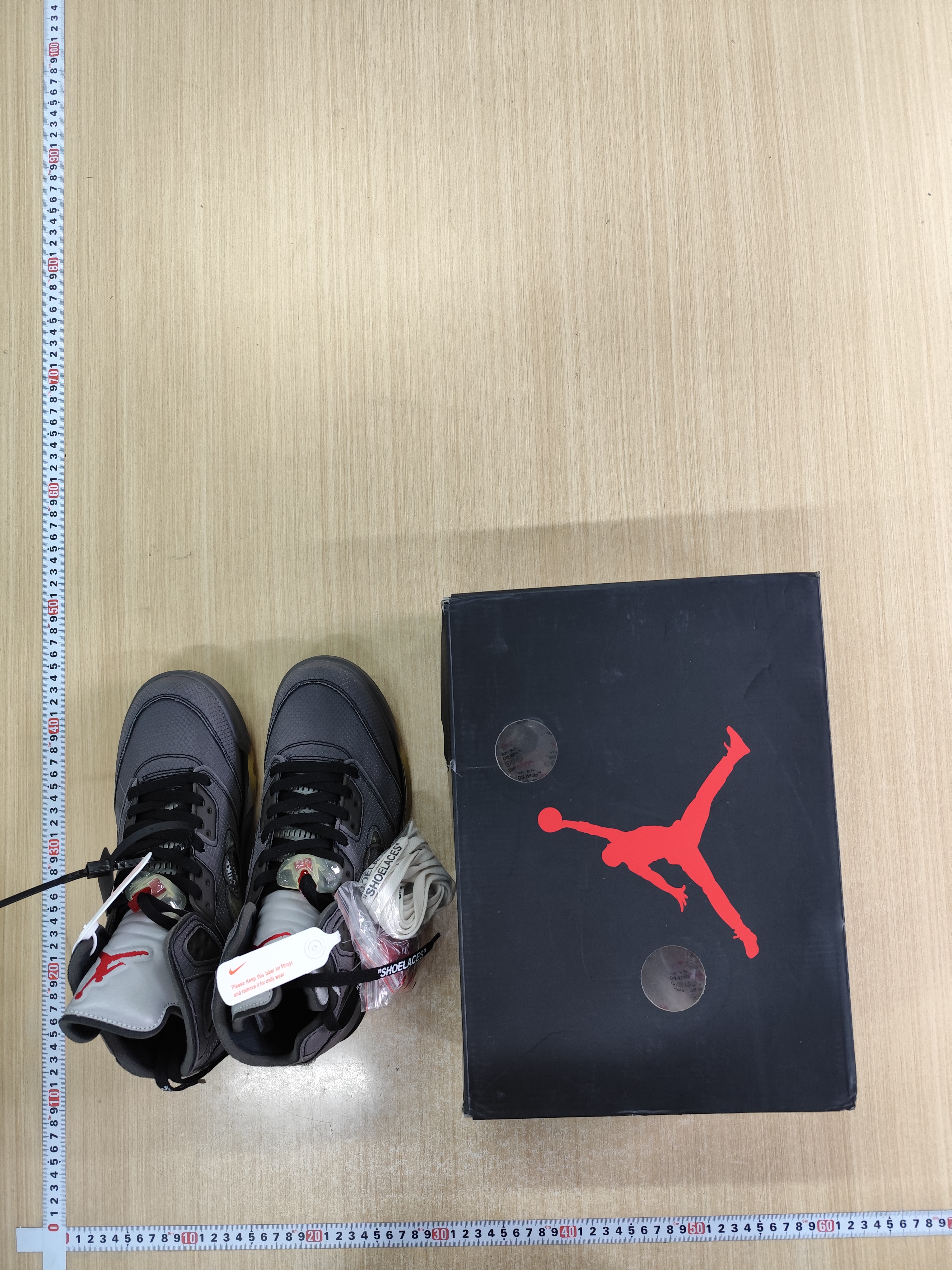 Jordan x Off-White Air Jordan 5 Retro SP Sail Edition -3