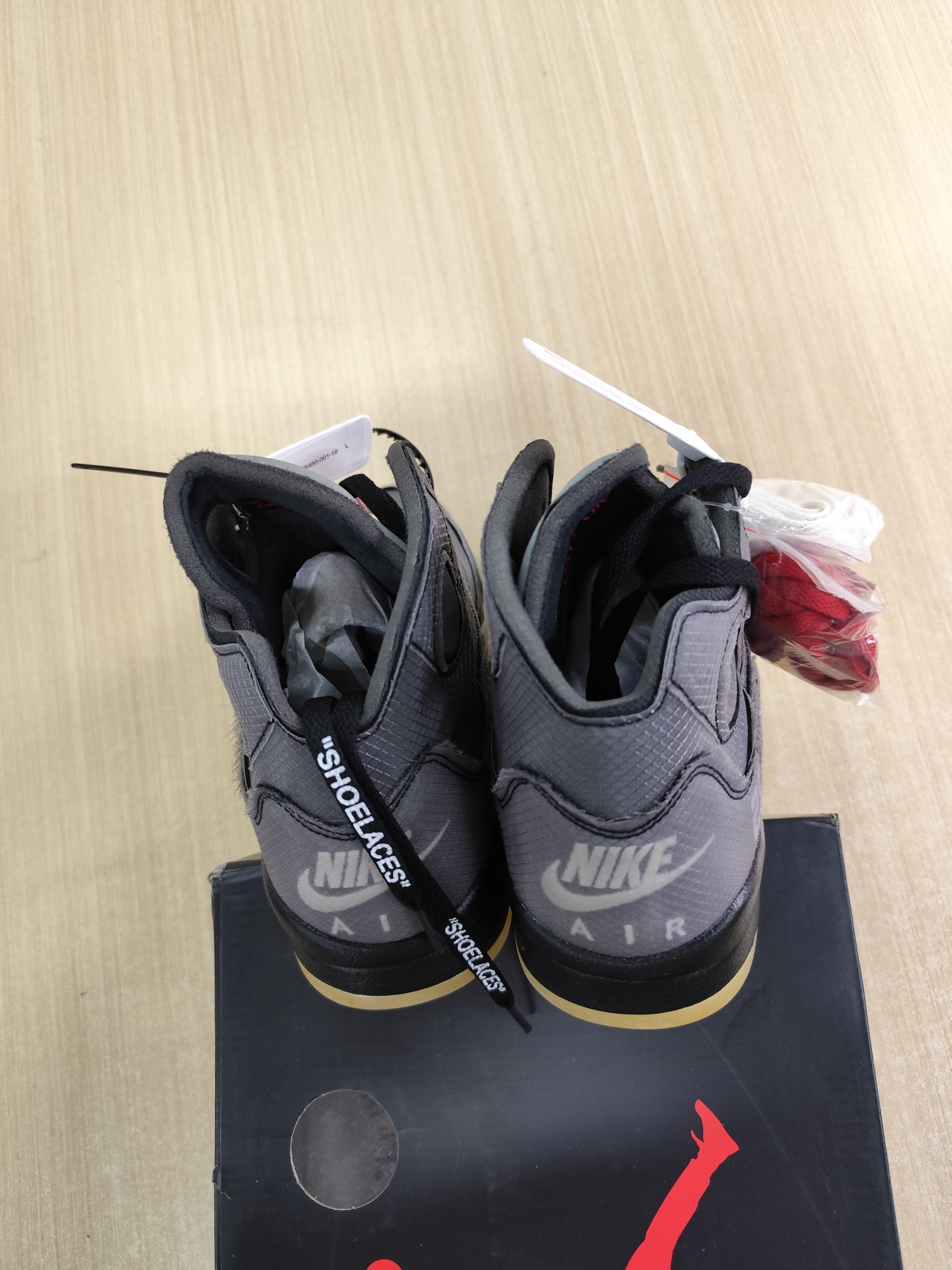 Jordan x Off-White Air Jordan 5 Retro SP Sail Edition -4