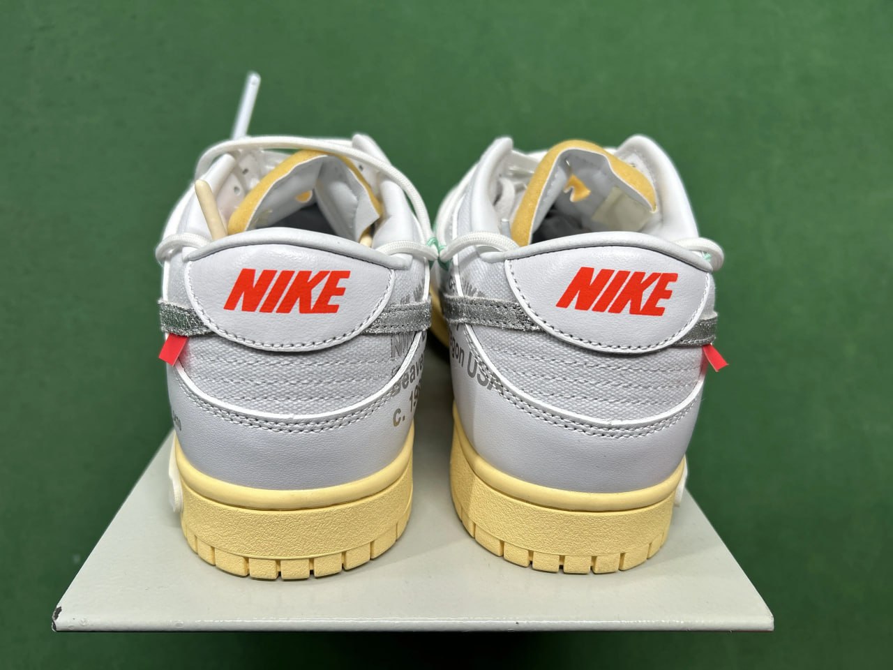 Nike Dunk Low Off-White Batch 1-33 Limited Edition Sneakers -3