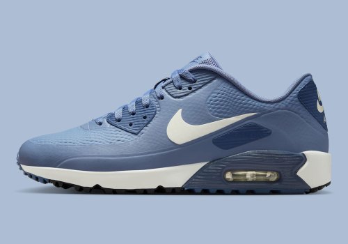 Nike Air Max 90 Golf - Ashen Slate/Diffused Blue Performance Footwear(pic1)