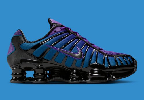 Voltage Purple Nike Shox TL Running Shoes(pic3)