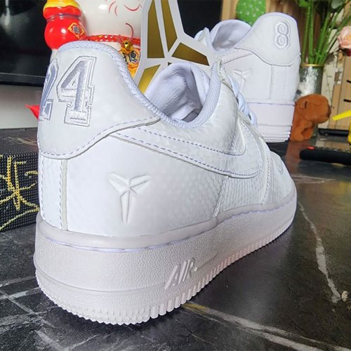 Kobe Bryant x Nike Air Force 1 Low Forever White Edition(pic6) Kobe Bryant x Nike Air Force 1 Low Forever White Edition(pic6)