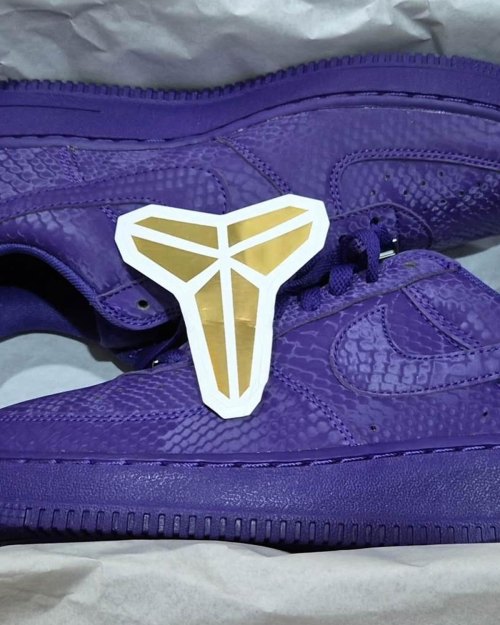New Nike Air Force 1 Court Purple by Kobe Bryant(pic1) New Nike Air Force 1 Court Purple by Kobe Bryant(pic1)