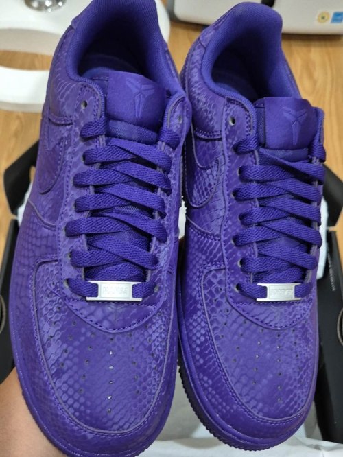 New Nike Air Force 1 Court Purple by Kobe Bryant(pic4) New Nike Air Force 1 Court Purple by Kobe Bryant(pic4)
