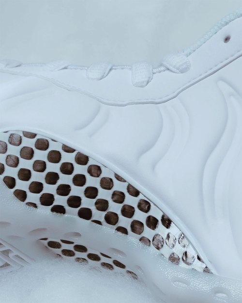 White Nike Air Foamposite One - Premium Retro Style Sneaker(pic4)
