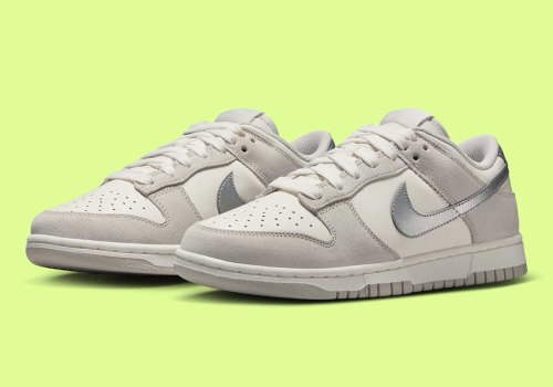 Nike Dunk Grey with Silver Swoosh - Stylish & Trendy Sneaker(pic1)