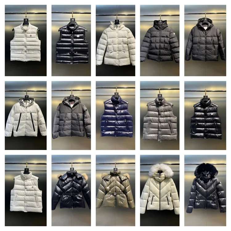 Moncler Black Down Jacket – Pr
