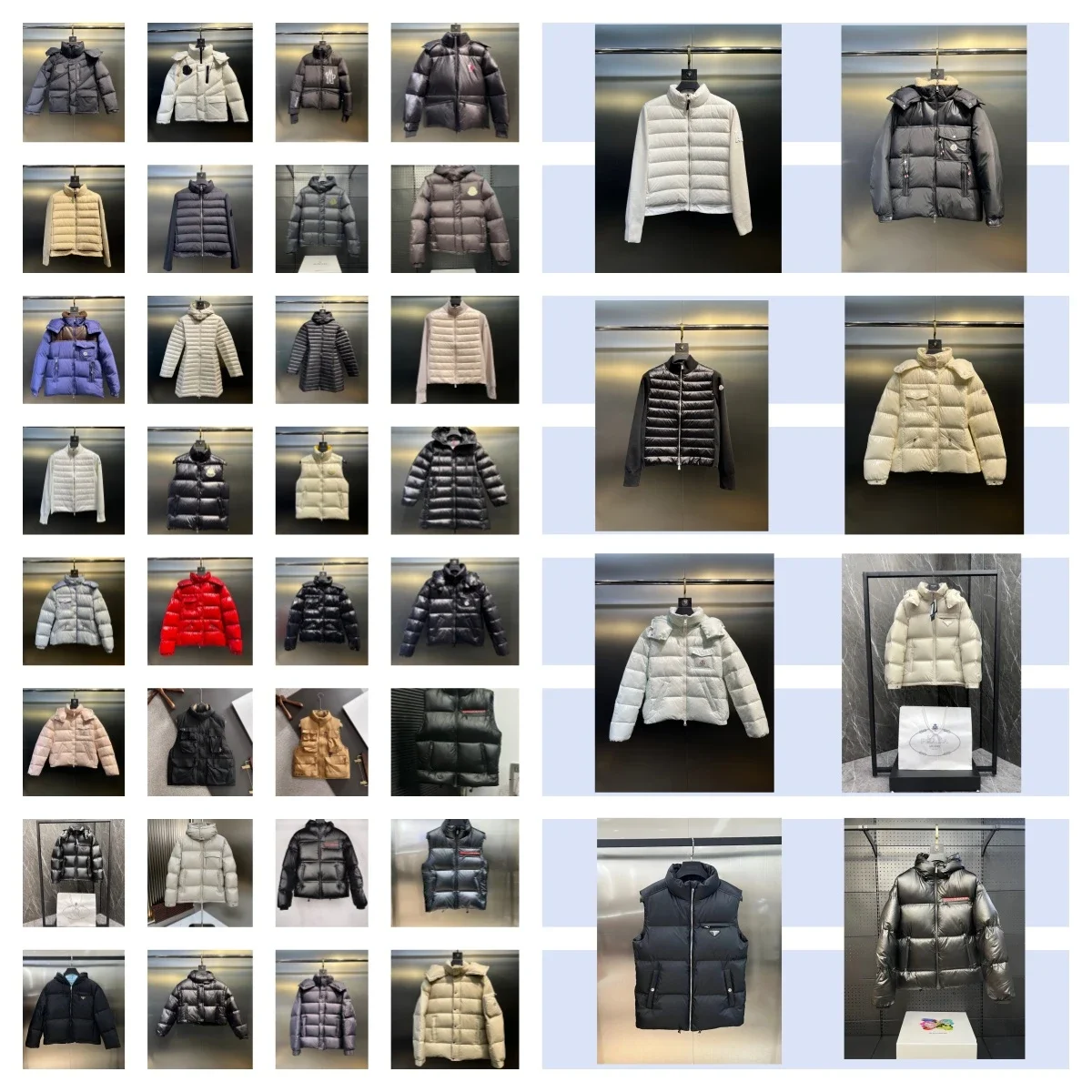 Moncler White Down Jacket - Pr