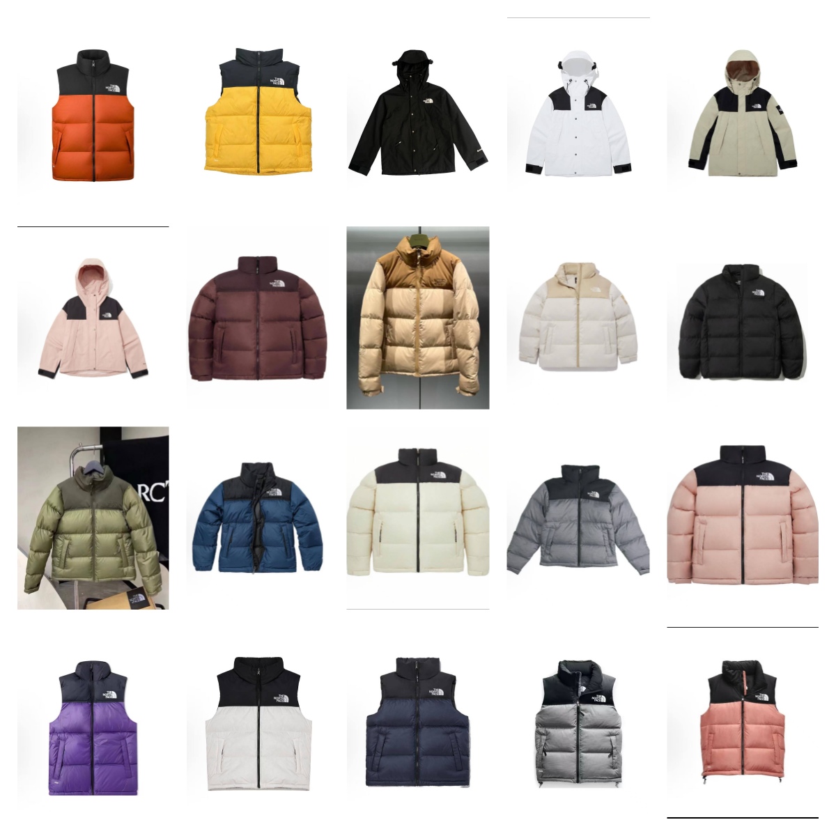 The North Face Color Block Puf
