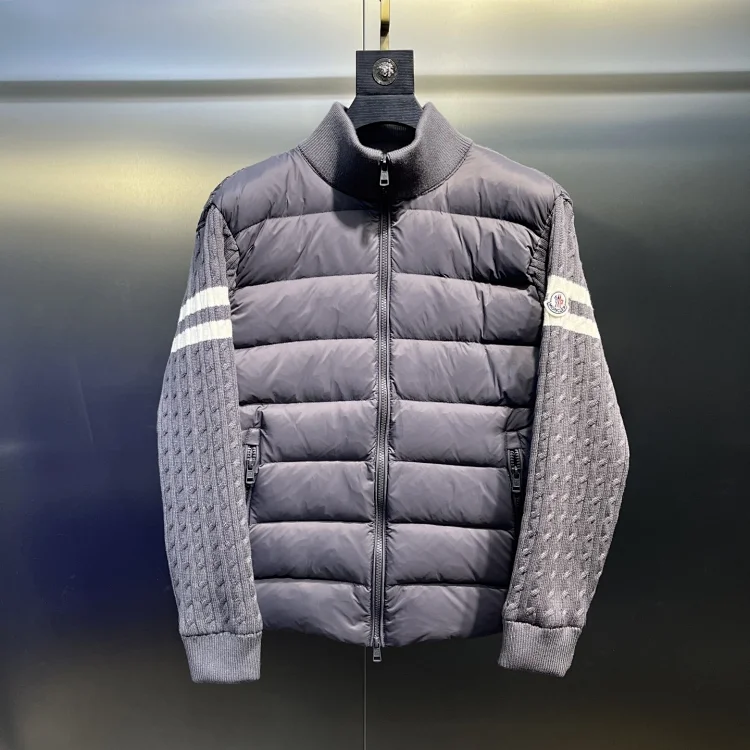 Moncler Grey Down Jacket - Pre