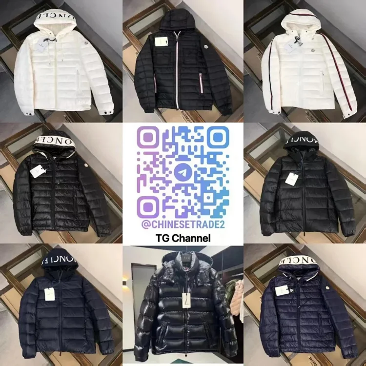 Moncler Black Down Jacket - Pr