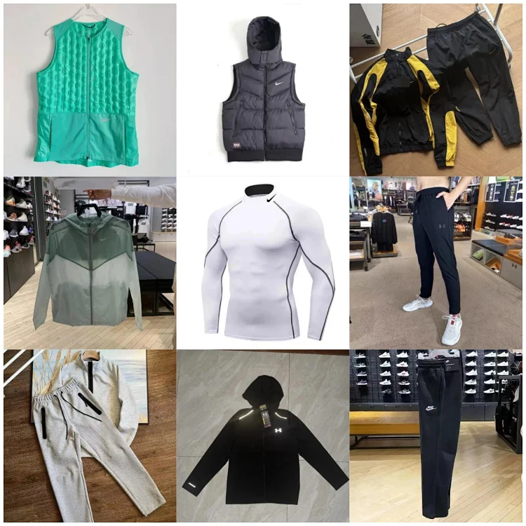 Nike Black Puffer Vest & Grey 