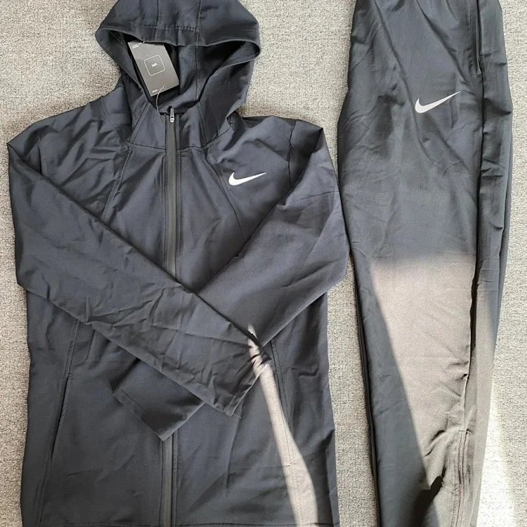 Nike Black Hoodie and Pant Set