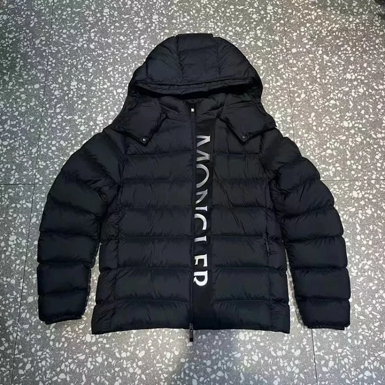 Moncler Black Down Jacket with