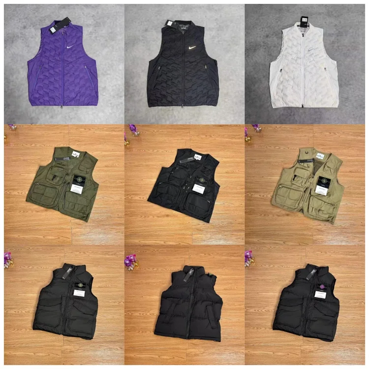 Nike Purple Quilted Vest - Sty