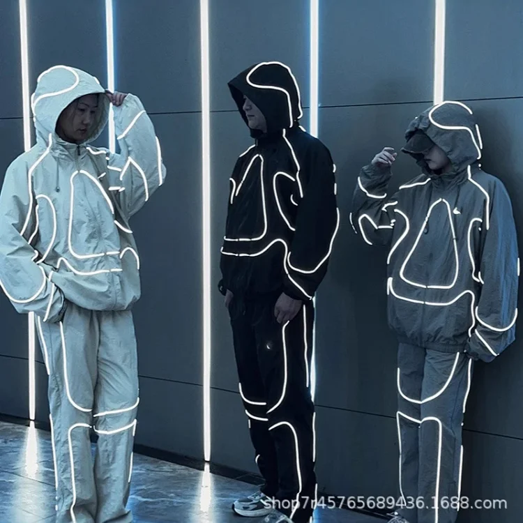 Reflective Hoodie & Pants Trac