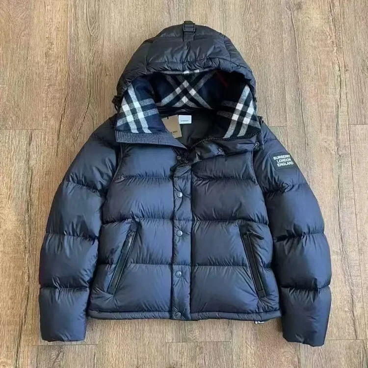 Burberry Navy Puffer Jacket - 