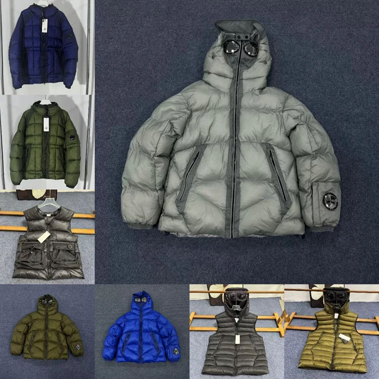 CP Company Grey Down Jacket - 