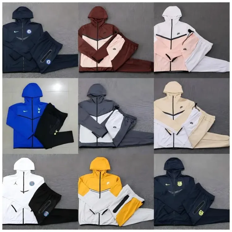 Nike Colorblock Hoodie & Pants