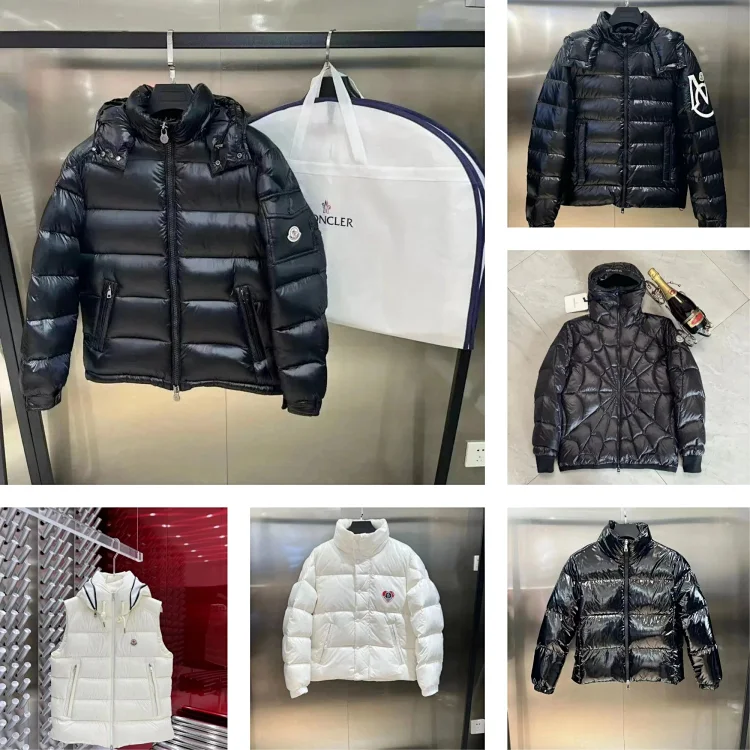 Moncler Black Down Jacket - Pr