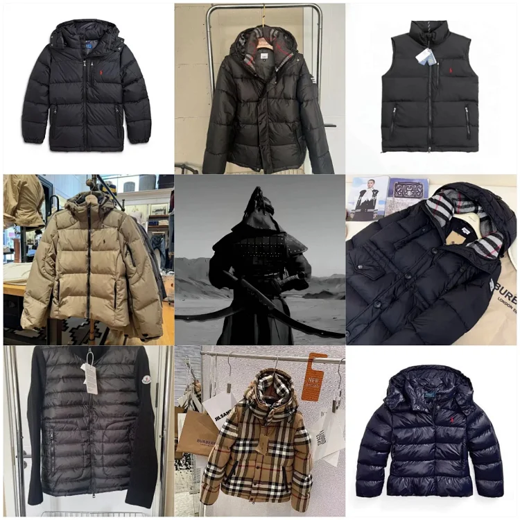 Ralph Lauren Black Down Puffer
