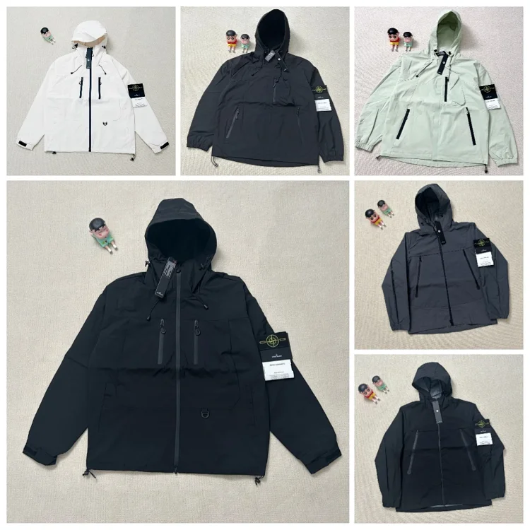 Stone Island Black Hoodie - Pr