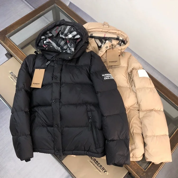 Burberry Black Hooded Puffer J